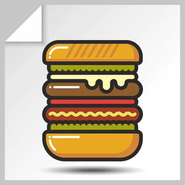 Fast food icons _ 5 — стоковый вектор