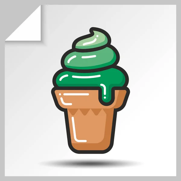Iconos de helado _ 8 — Vector de stock