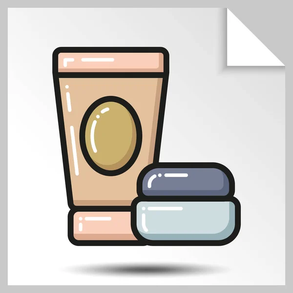 Iconos de belleza cosmetics _ 12 — Vector de stock