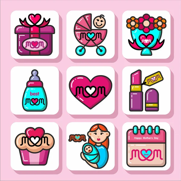 Anneler günü icons_1