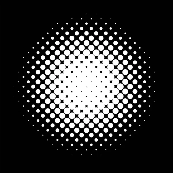 Soyut geometrik siyah-beyaz grafik tasarım yazdırma noktalı resim