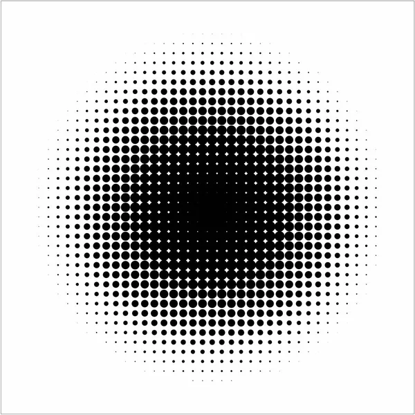 Soyut geometrik siyah-beyaz grafik tasarım yazdırma noktalı resim