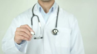 Mide, Doktor şeffaf ekran üzerine yazma