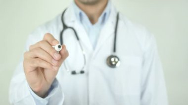 Konuşma zorluk, Doktor şeffaf ekran üzerine yazma