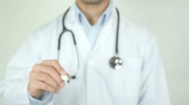 İnme, Doktor şeffaf ekran üzerine yazma
