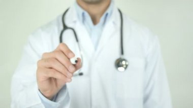 Tiroiditi, Doktor şeffaf ekran üzerine yazma