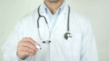 Osteoporoz, Doktor şeffaf ekran üzerine yazma