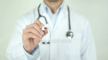 Sinir bozukluğu, Doktor şeffaf ekran üzerine yazma