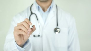 hemoroid, Doktor yazma şeffaf ekranda