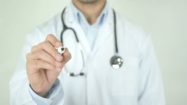 Sedef hastalığı, Doktor şeffaf ekran üzerine yazma