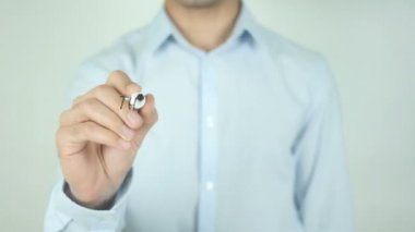Gizli bir Getting ileride Başlarken, yazma üzerinde şeffaf ekran olduğunu