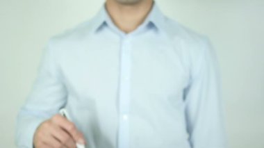 Gezgin, şeffaf ekranda yazma