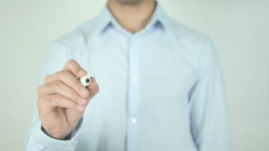 Büyüme, şeffaf ekranda yazma için vizyon
