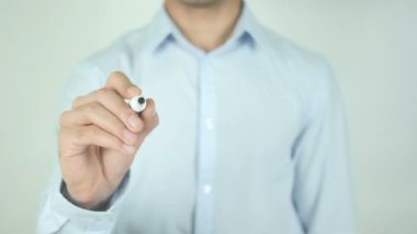 Başarının anahtarı nedir?, şeffaf ekranda yazı