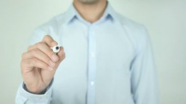 Sizin kar nedir?, şeffaf ekranda yazı