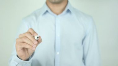 Sermayesi, adam ekran üzerine yazma 