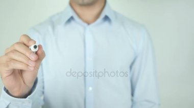 Your sadece sınırı, yazma üzerinde şeffaf ekran vardır