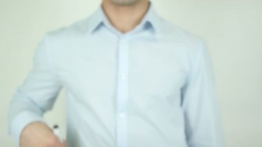 Geçiş, ekranda yazma
