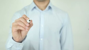 Biz kabul Bitcoins, yazma üzerinde ekran vardır