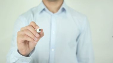İşyeri Çeşitlilik, adam ekran üzerine yazma