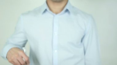 Kolay sipariş, şeffaf ekranda yazma