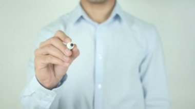 Bugün, şeffaf ekranda yazı zevk
