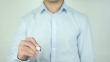 Ücretsiz danışmanlık, şeffaf ekranda yazma