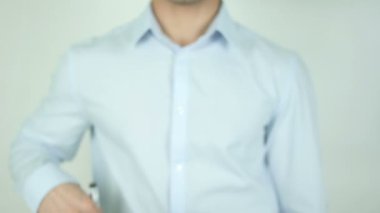 Küresel, şeffaf ekranda yazma