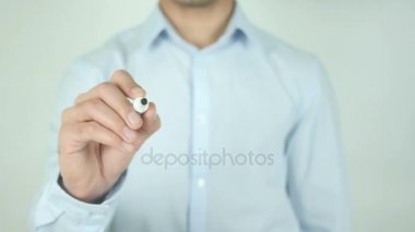 Go Green, şeffaf ekranda yazma