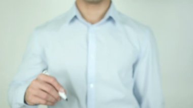 Büyük hayalleri, şeffaf ekranda yazı var