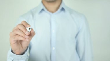 İyi günler, şeffaf ekranda yazma