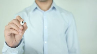 Yatırım işlemi, şeffaf ekranda yazma