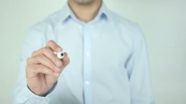Adil imgelemek, şeffaf ekranda yazma