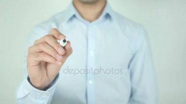 Devam et, şeffaf ekranda yazma pes etme