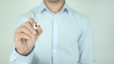 Şeffaf ekranda yazma dersleri öğrenmek