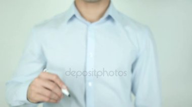 Lisanslı, şeffaf ekranda yazma