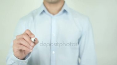 Şeffaf ekranda yazma bir fark