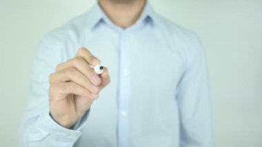 Hareket tasarımı, şeffaf ekranda yazma
