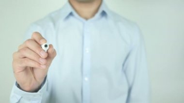 Yerel reklam, şeffaf ekranda yazma