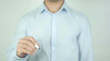 Menkul kıymetler, şeffaf ekranda yazma