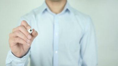 Im'mutlu?, şeffaf ekranda yazı