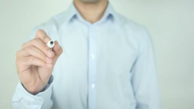 Banka havalesi, şeffaf ekranda yazma