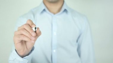 Şeffaf ekranda yazma daha iyi güvenlikte--dan üzgün,