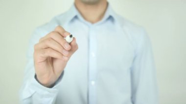 Müşteri desteği, şeffaf ekranda yazma