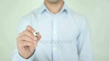 Digitilization, şeffaf ekranda yazma