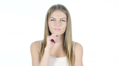 Yeni fikir, düşünce kız tarafından Gestue var