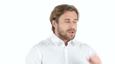 Öksürük, öksürük hasta adamı