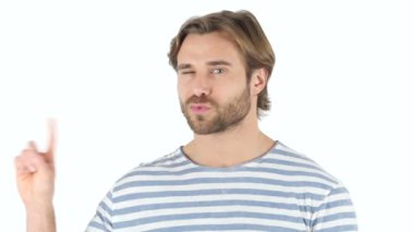 Hayır ifade Reddet olarak parmak sallayarak