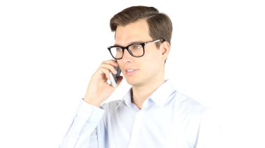 Smartphone 'da Konuşan Adamın Portresi