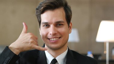 Bağlı kalmak, telefon görüşmesi jest işadamı tarafından